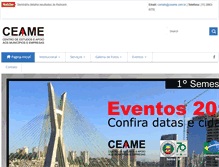 Tablet Screenshot of ceame.com.br